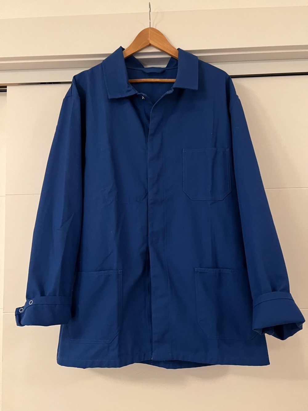 Oversized Blue Work Jacket